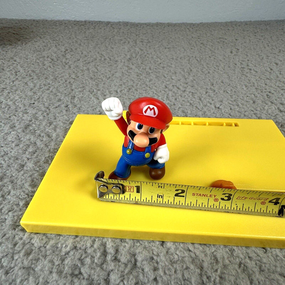 Mario Themed Lot Figure Platforms Walls Totem Pole 6 Pieces - Picture 14 of 16